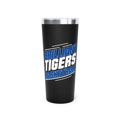 22oz Copper Insulated Tumbler \ Brilliant Tigers Basketball \ BTBK2
