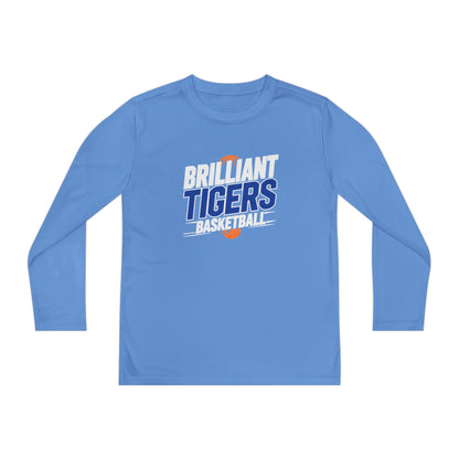 Youth Long Sleeve Tee \ Brilliant Tigers Basketball \ BTBK1