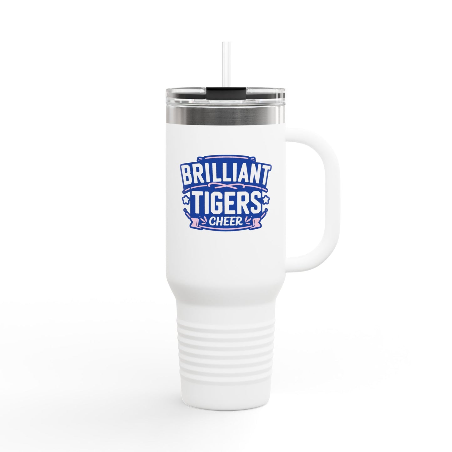 40oz Insulated Tumbler \ Brilliant Tigers Cheer \ BTC2