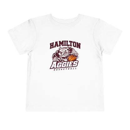 Toddler Tee \ Hamilton Aggies Basketball \ HABB1