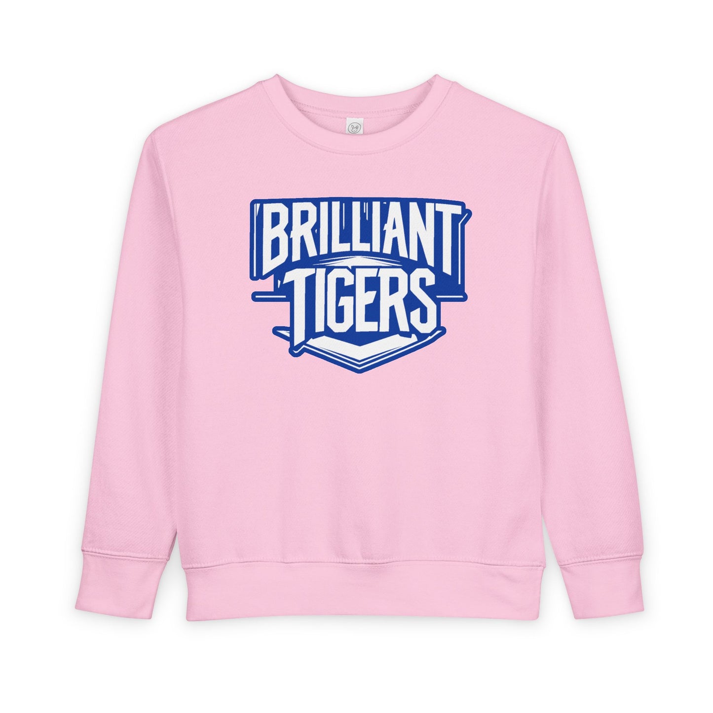 Toddler Crewneck Sweatshirt \ Brilliant Tigers \ BT2
