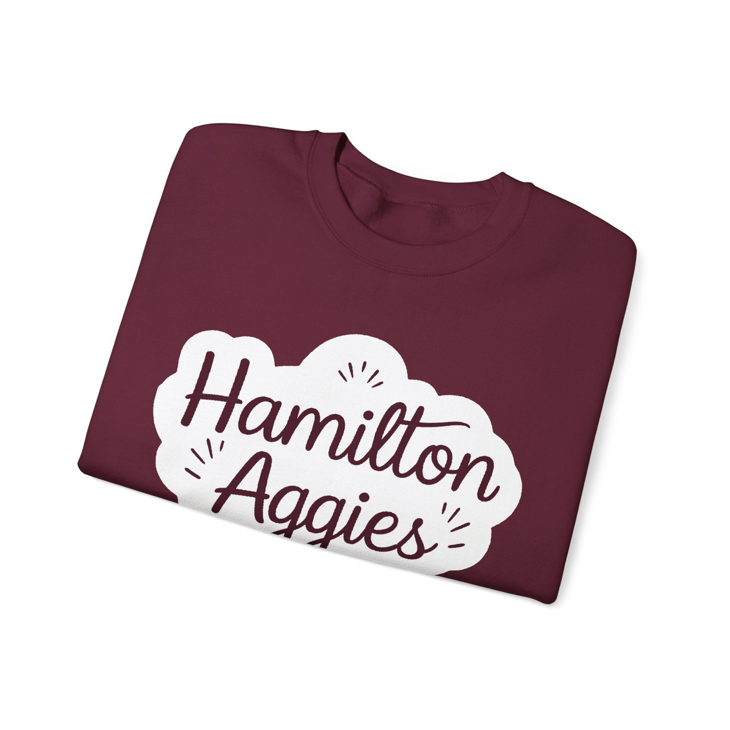 Adult Crewneck Sweatshirt \ Hamilton Aggies \ HAG1