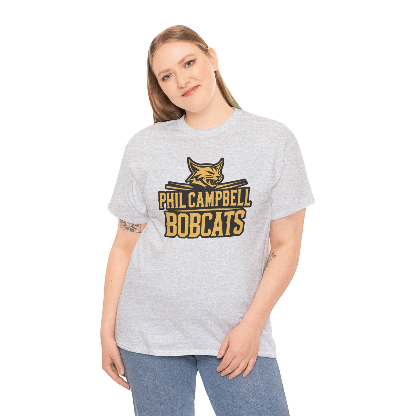 Adult Tee \ Phil Campbell Bobcats \ PCB2