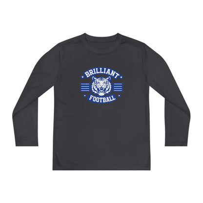 Youth Long Sleeve Tee \ Brilliant Tigers Football \ BTF2