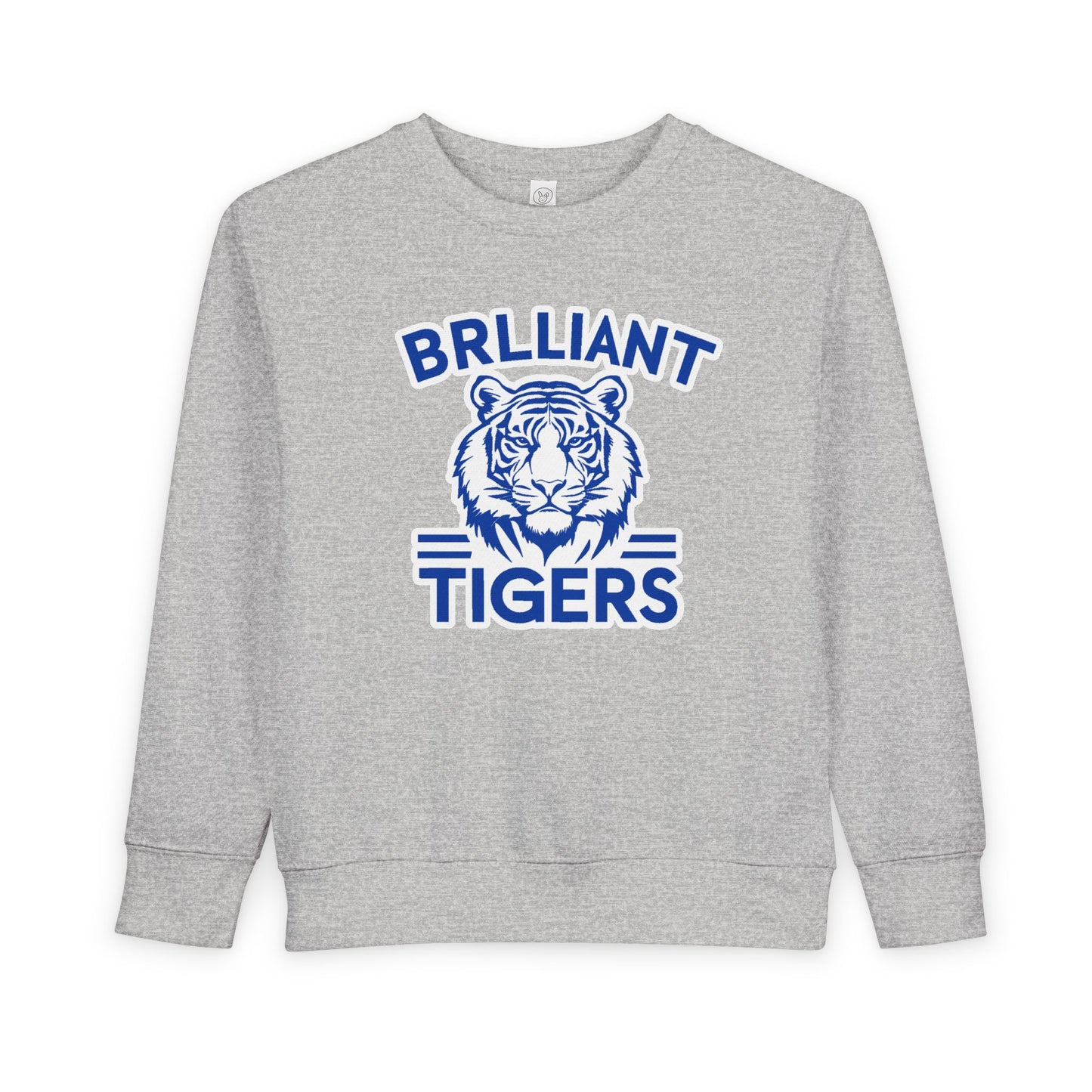 Toddler Crewneck Sweatshirt \ Brilliant Tigers \ BT1