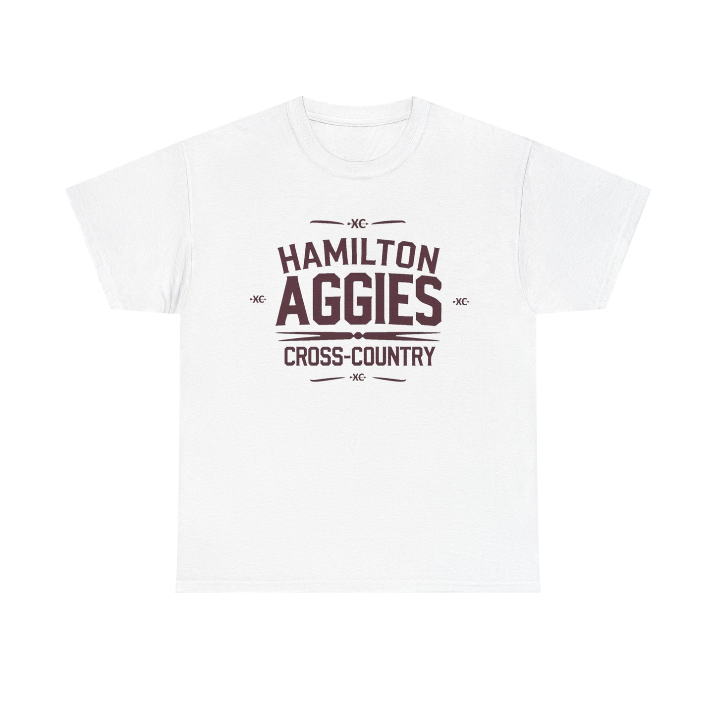 Adult Tee \ Hamilton Aggies Cross-Country \ HCC1