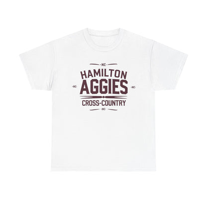 Adult Tee \ Hamilton Aggies Cross-Country \ HCC1