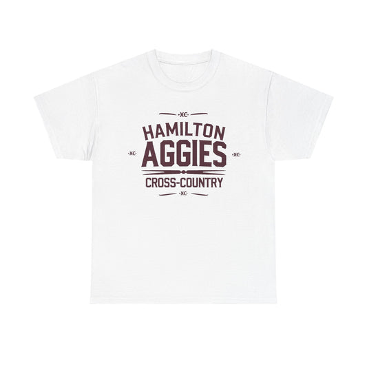 Adult Tee \ Hamilton Aggies Cross-Country \ HCC1