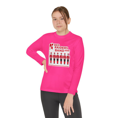 Youth Long Sleeve Tee \ Marion County Red Raiders Band \ MCB1