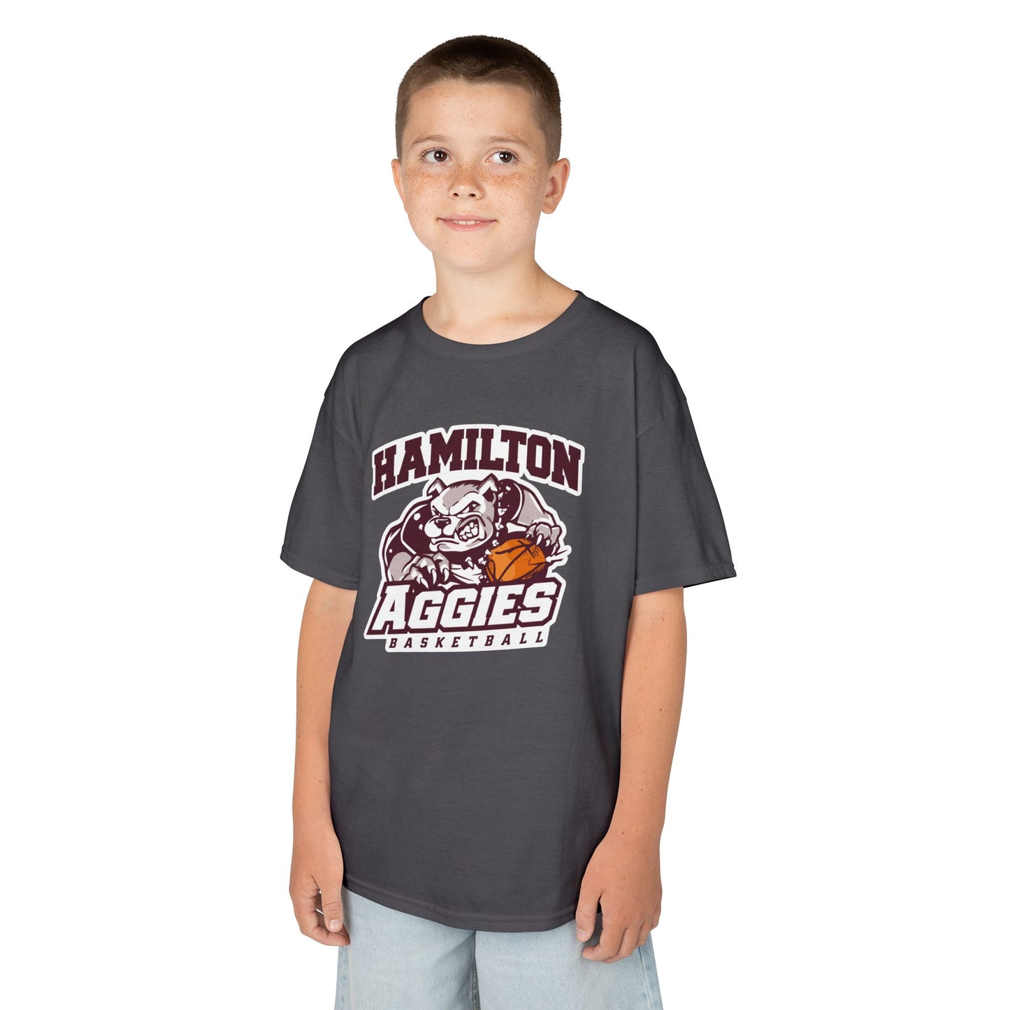 Youth Tee \ Hamilton Aggies Basketball \ HABB1