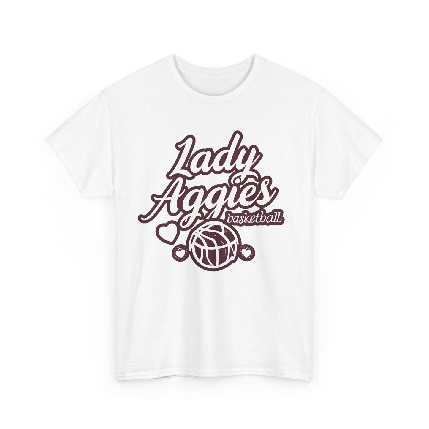 Adult Tee \ Hamilton Aggies Basketball \ HABBG2