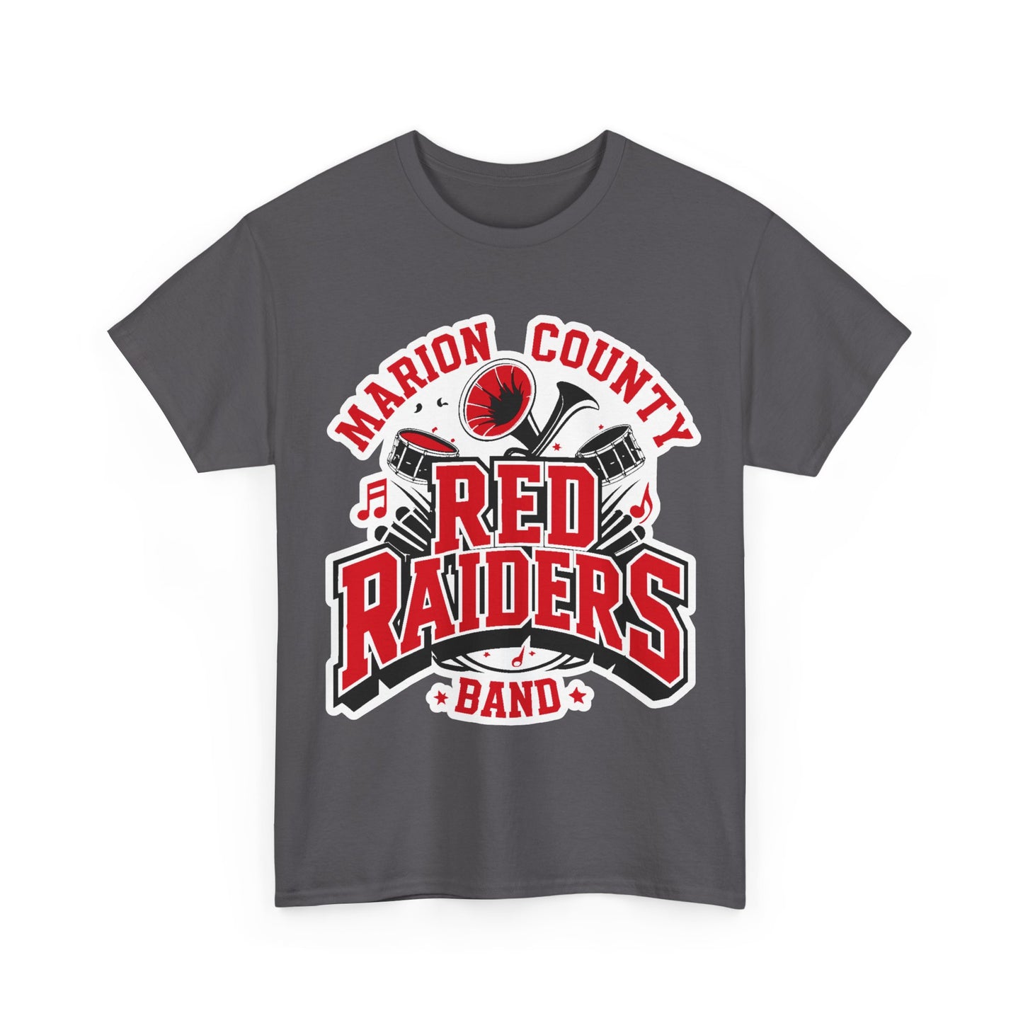 Adult Tee \ Marion County Red Raiders Band \ MCB2
