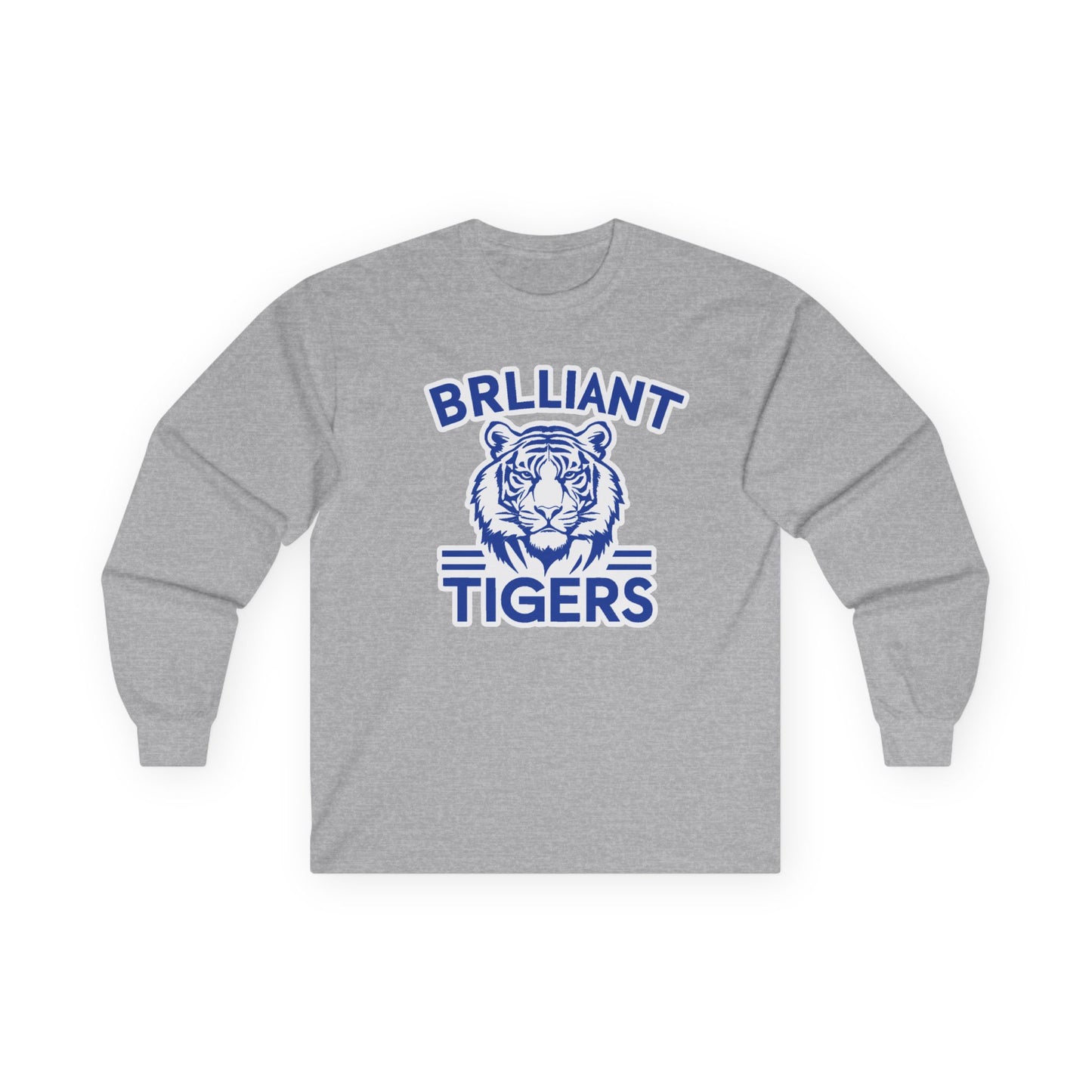 Adult Long Sleeve Tee \ Brilliant Tigers \ BT1