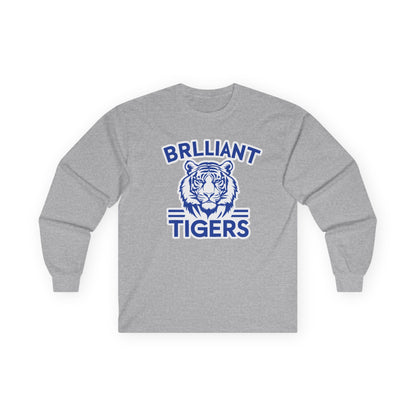 Adult Long Sleeve Tee \ Brilliant Tigers \ BT1