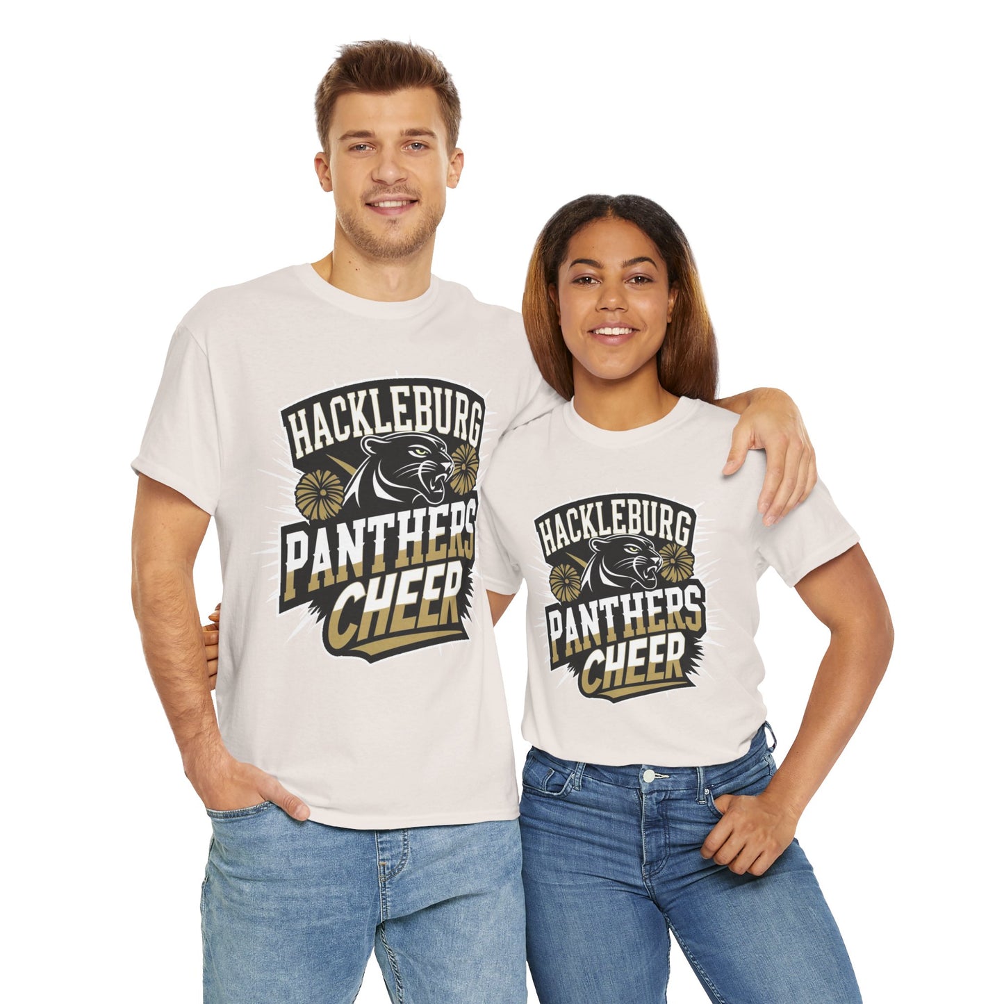 Adult Tee \ Hackleburg Panthers Cheer \ HPC1