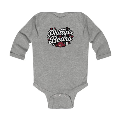 Long Sleeve Baby Bodysuit \ Phillip's Bears \ PBG1