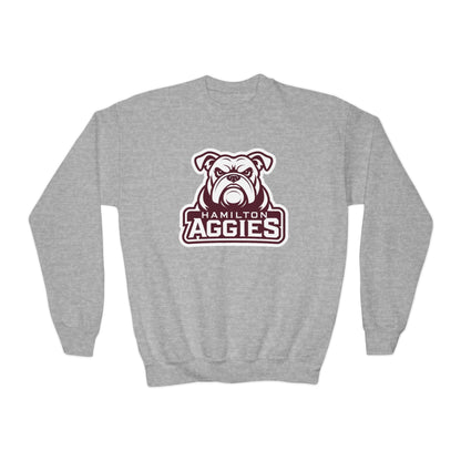 Youth Crewneck Sweatshirt \ Hamilton Aggies \ HA4