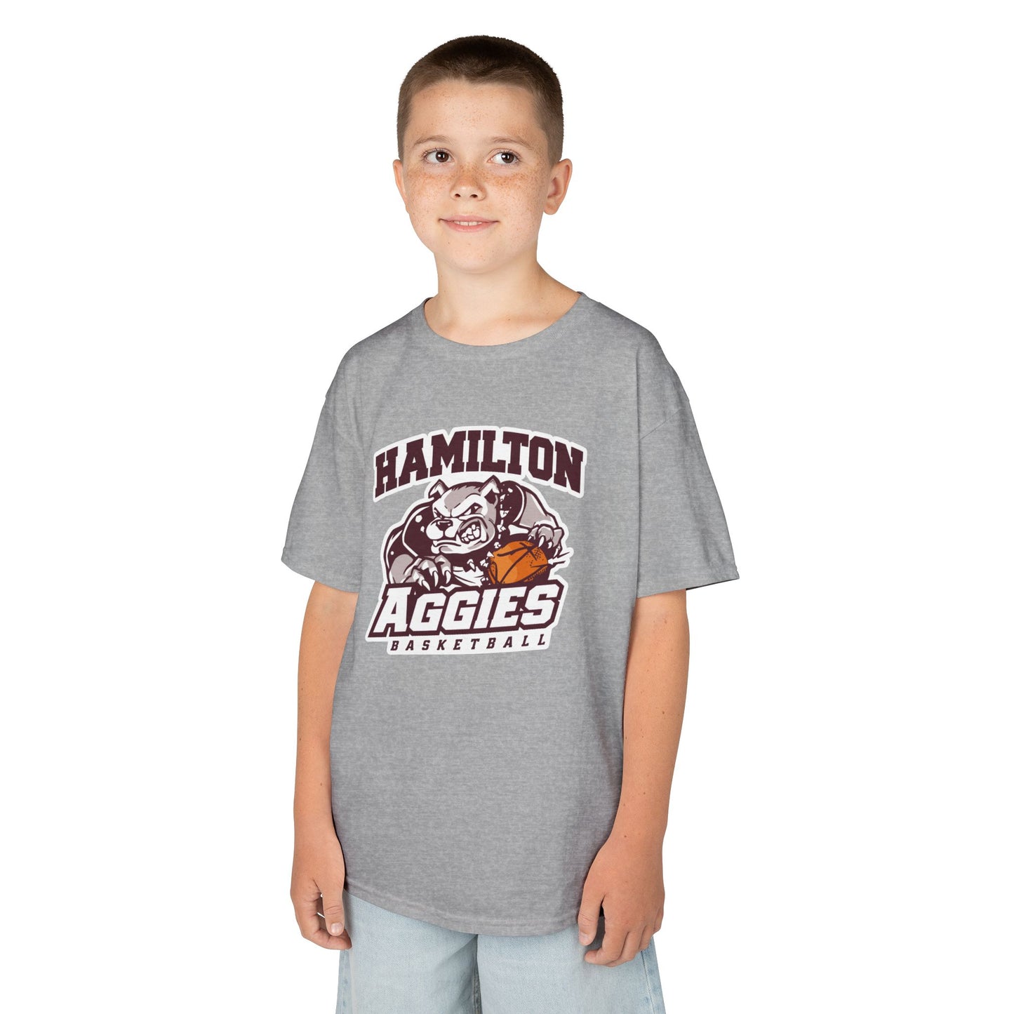Youth Tee \ Hamilton Aggies Basketball \ HABB1