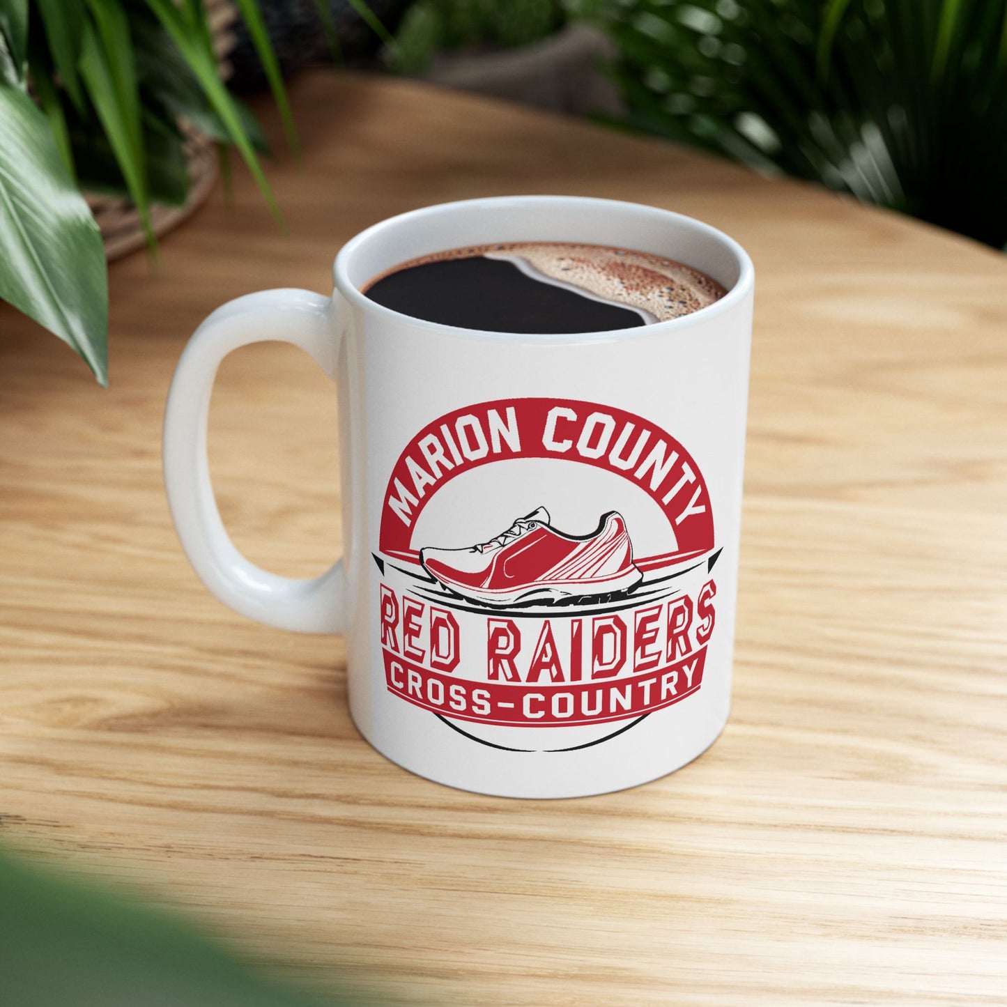 Coffee Mug \ Marion County Red Raiders Cross-Country \ MCCC1