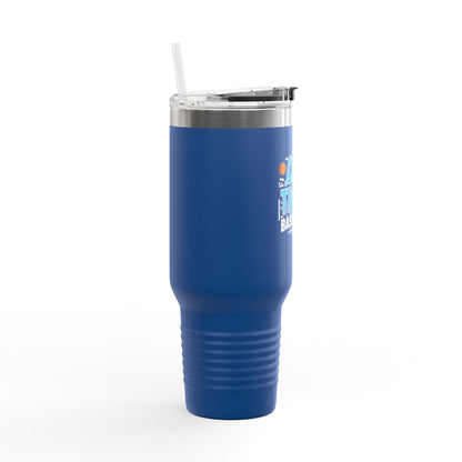 40oz Insulated Tumbler \ Brilliant Tigers Basketball \ BTBKG1