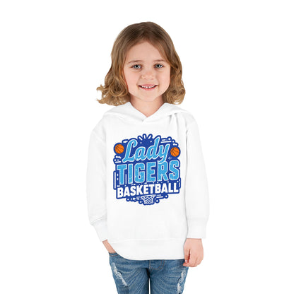 Toddler Hoodie Sweatshirt \ Brilliant Tigers Basketball \ BTBKG1