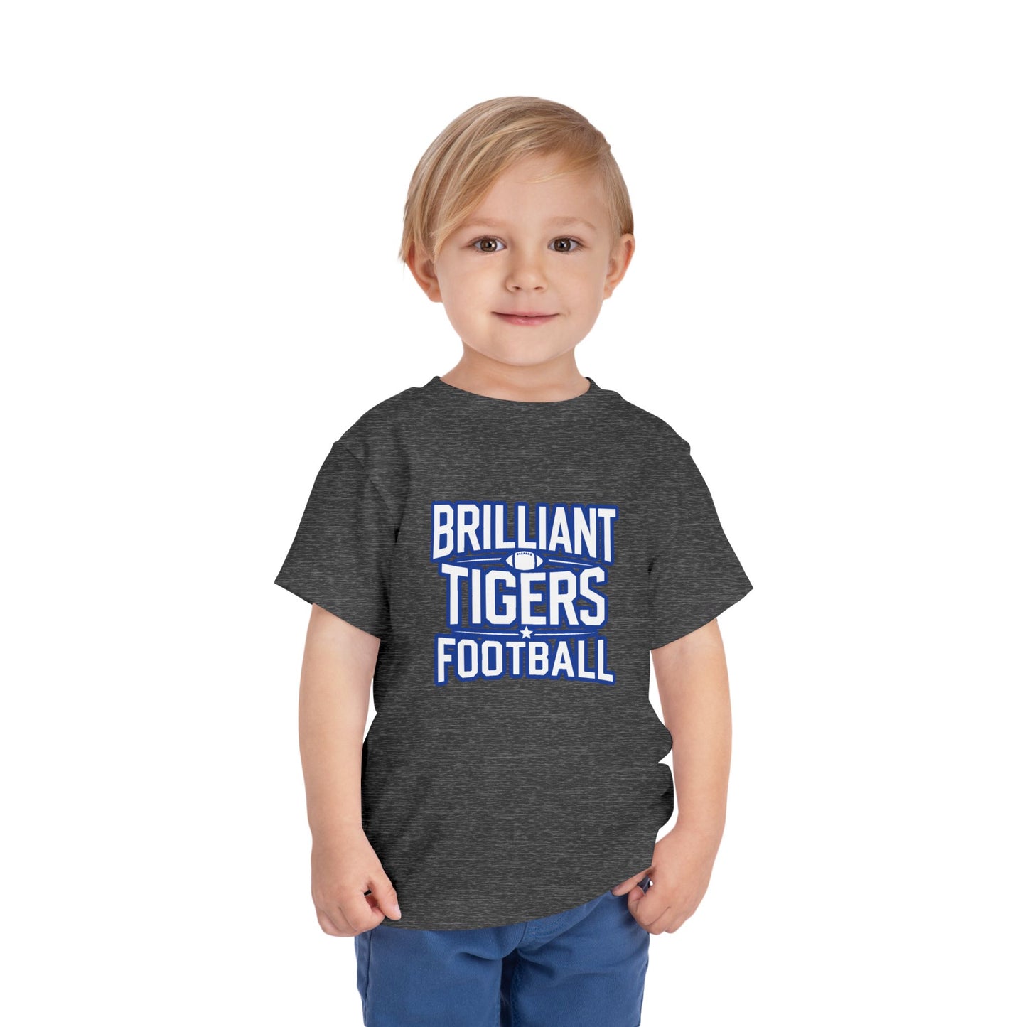 Toddler Tee \ Brilliant Tigers Football \ BTF1