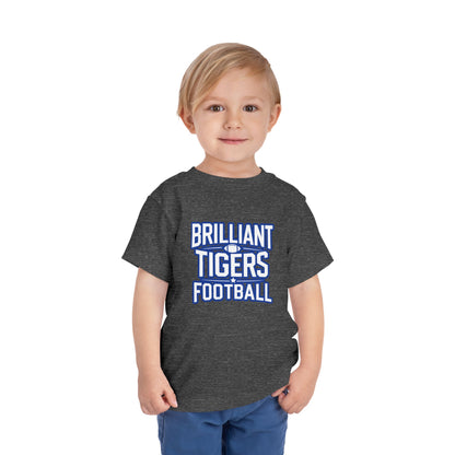 Toddler Tee \ Brilliant Tigers Football \ BTF1