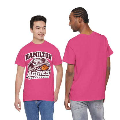 Adult Tee \ Hamilton Aggies Basketball \ HABK1