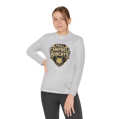 Youth Long Sleeve Tee \ Phill Campbell Bobcats \ PCB1
