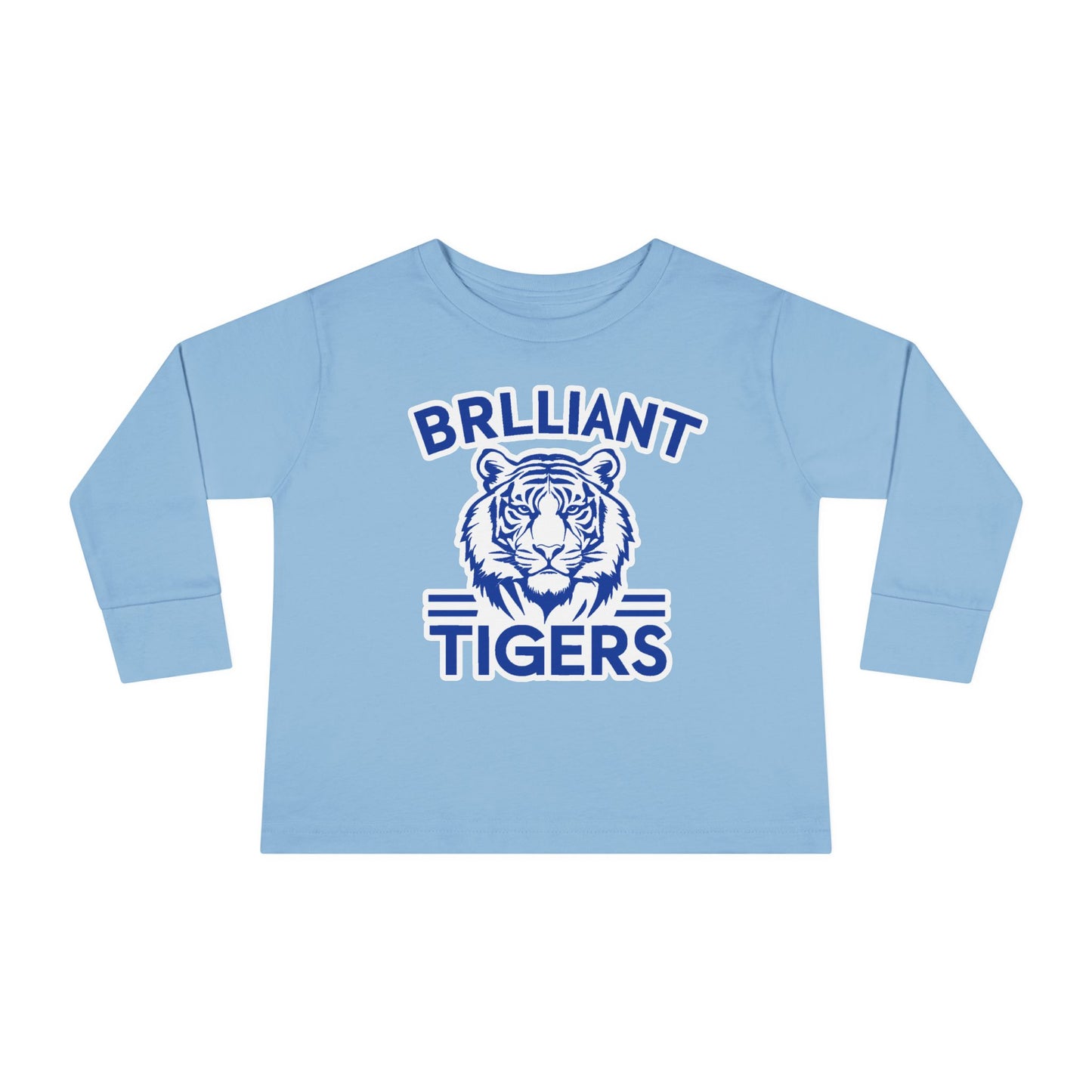 Toddler Long Sleeve Tee \ Brilliant Tigers \ BT1
