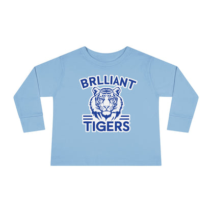 Toddler Long Sleeve Tee \ Brilliant Tigers \ BT1