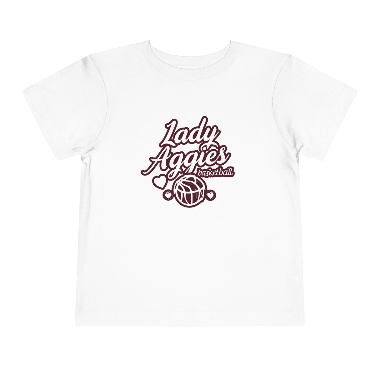 Toddler Tee \ Hamilton Aggies Basketball \ HABBG2