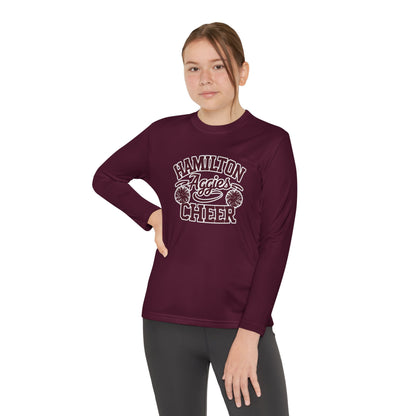 Youth Long Sleeve Tee \ Hamilton Aggies Cheer \ Style HAC2