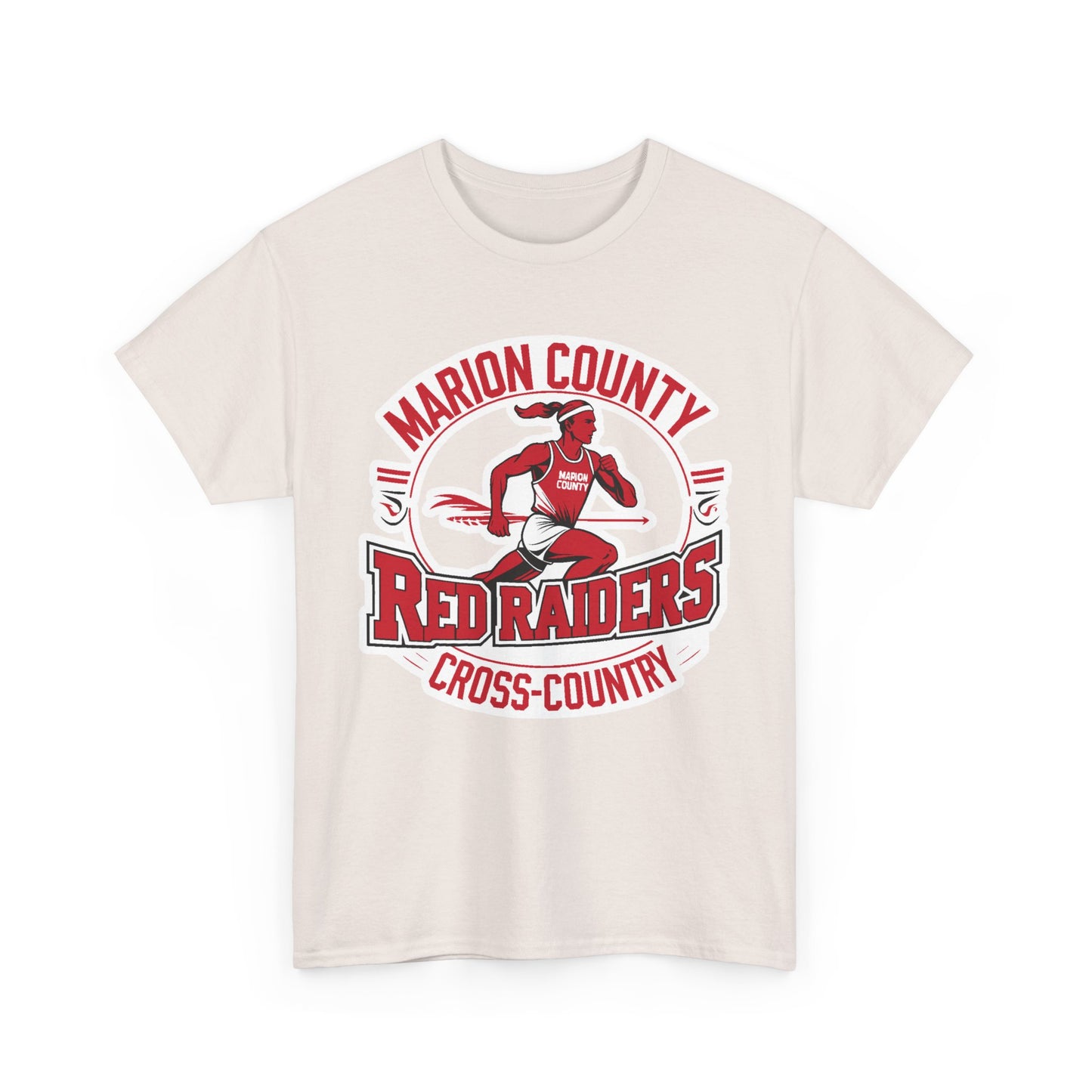 Adult Tee \ Marion County Red Raiders Cross-Country \ MCCC2