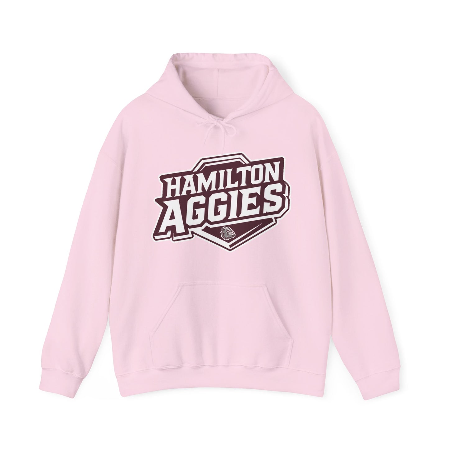 Adult Hoodie Sweatshirt \ Hamilton Aggies \ HA1