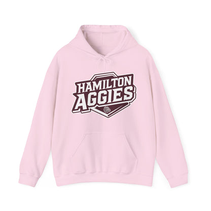 Adult Hoodie Sweatshirt \ Hamilton Aggies \ HA1