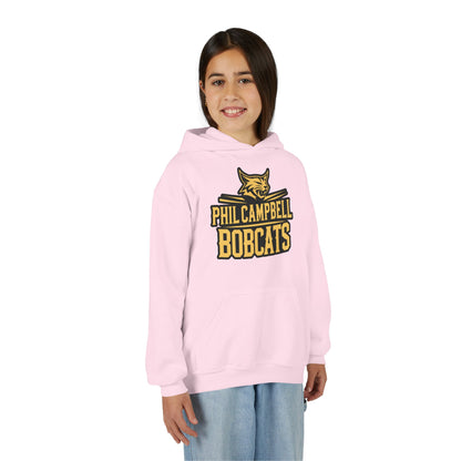 Youth Hoodie Sweatshirt \ Phil Campbell Bobcats \ PCB2