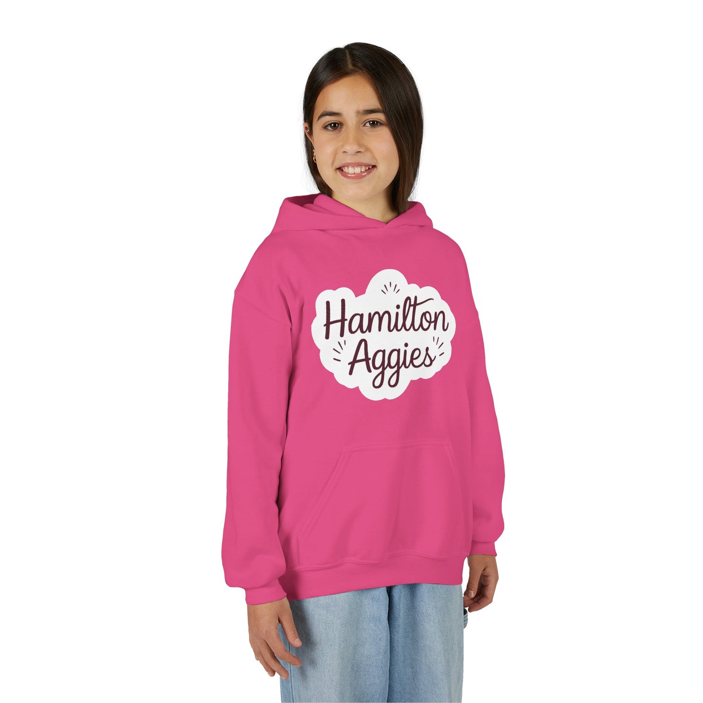 Youth Hoodie Sweatshirt \ Hamilton Aggies \ HAG1