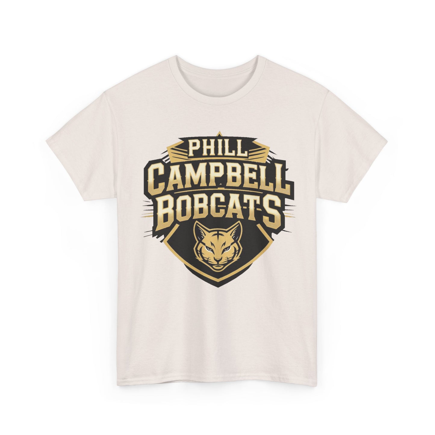 Adult Tee \ Phill Campbell Bobcats \ PCB1