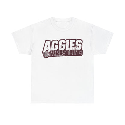 Adult Tee \ Hamilton Aggies Wrestling \ HAW3