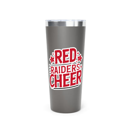 22oz Copper Insulated Tumbler \ Marion County Red Raiders Cheer \ MCC2