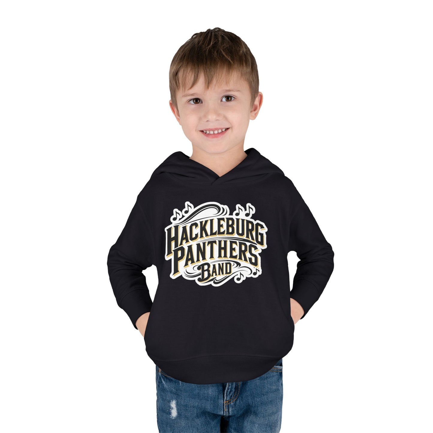Toddler Hoodie Sweatshirt \ Hackleburg Panthers Band \ HPB1
