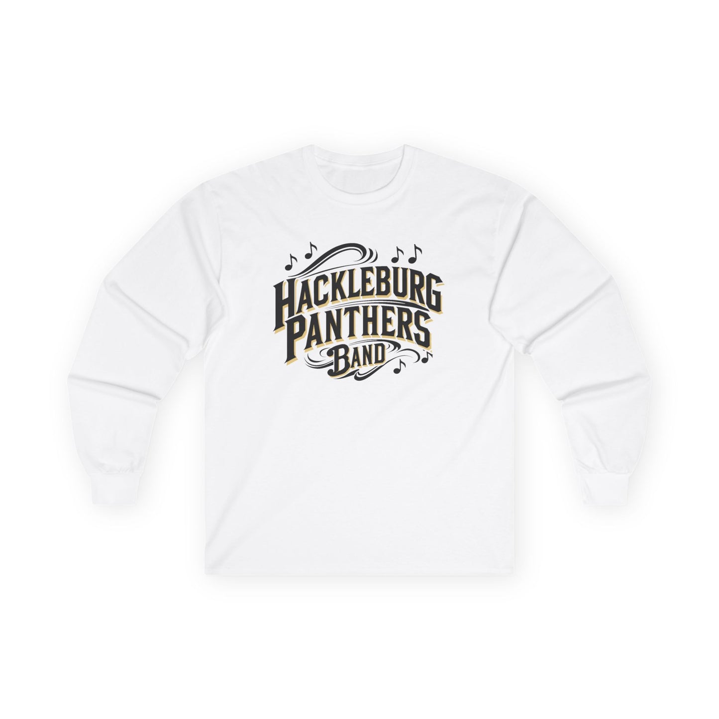 Adult Long Sleeve Tee \ Hackleburg Panthers Band \ HPB1