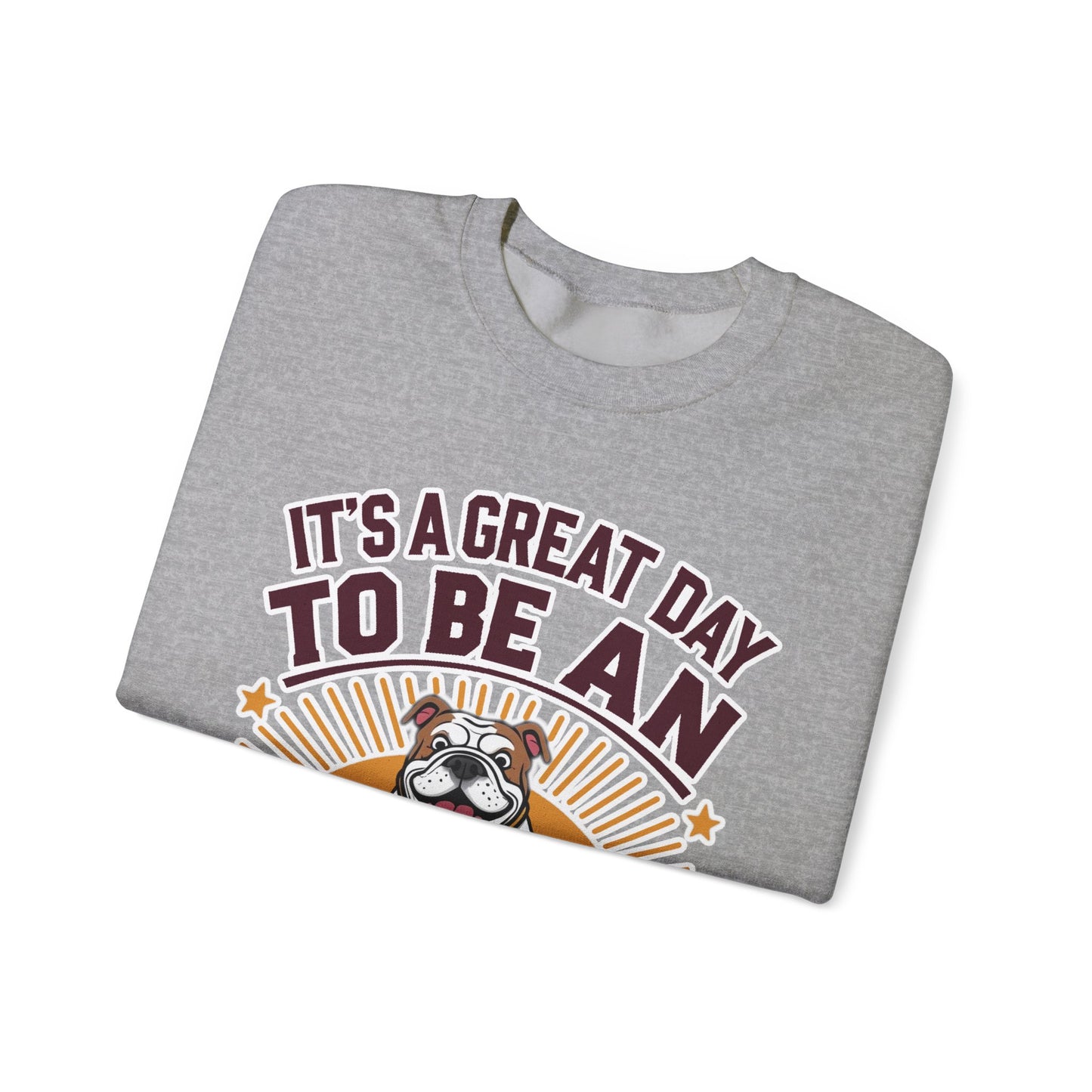 Adult Crewneck Sweatshirt \ It's a Great Day to be an Aggie! \ GDA3