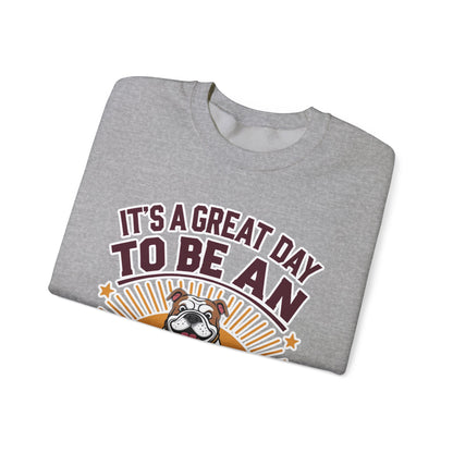 Adult Crewneck Sweatshirt \ It's a Great Day to be an Aggie! \ GDA3