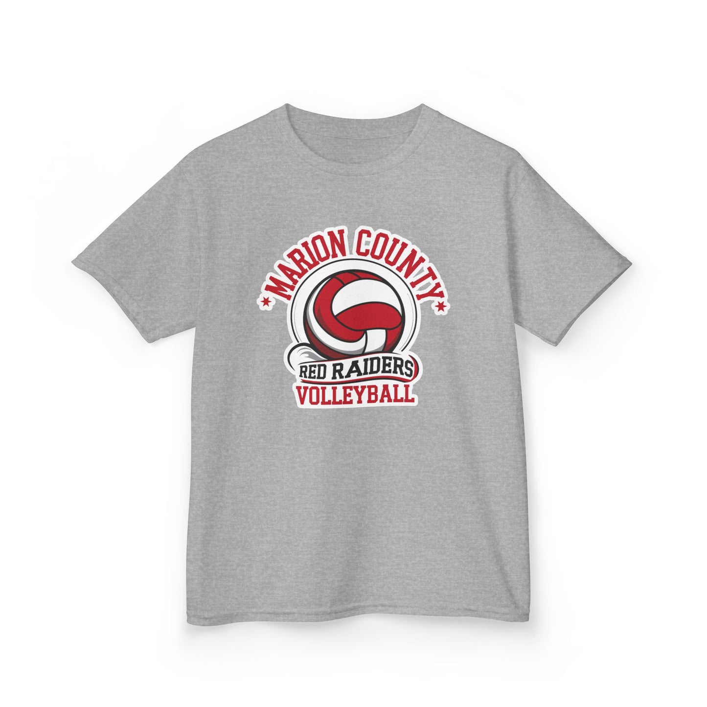 Youth Tee \ Marion County Red Raiders Volleyball \ MCV1