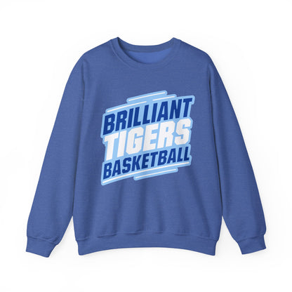 Adult Crewneck Sweatshirt \ Brilliant Tigers Basketball \ BTBK2
