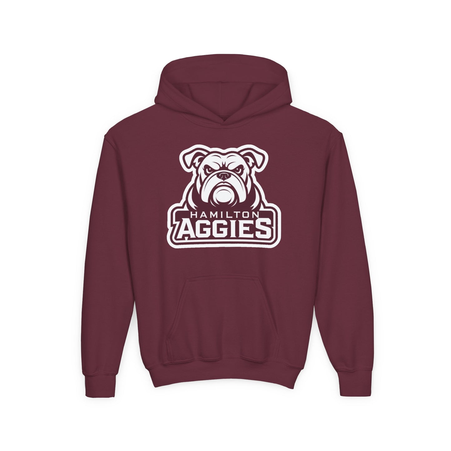 Youth Hoodie Sweatshirt \ Hamilton Aggies \ HA4