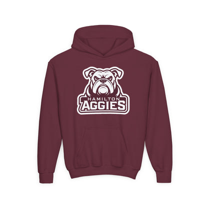 Youth Hoodie Sweatshirt \ Hamilton Aggies \ HA4
