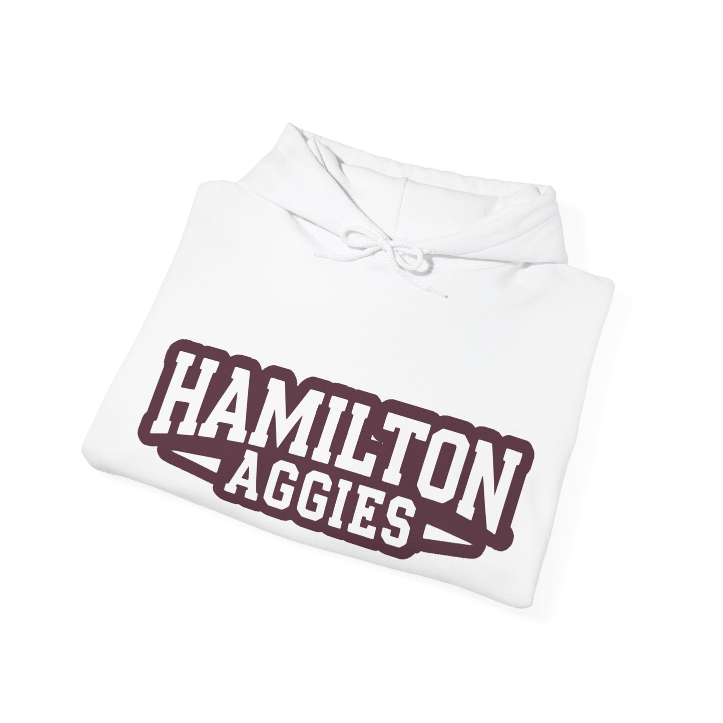 Adult Hooded Sweatshirt \ Hamilton Aggies \ HA3